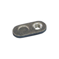 3/8-16 SPOT WELD NUT SS SINGLE TAB WITH OFFSET HOLE SNZ3318
